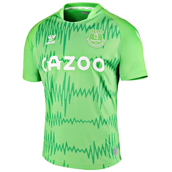 Tailandia Camiseta Everton 1ª Portero 2020 2021 Verde